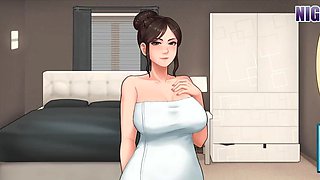 House Chores - Beta 0.15.1 Part 41 Linda Shower and Bed Sex by Loveskysan
