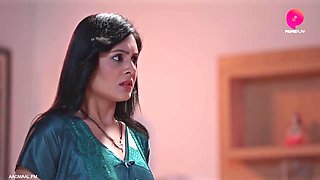 Indian hot MILFs threesome porn video