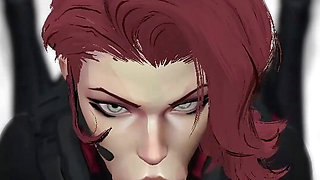 Black Widow gives a blowjob and makes time to stop you and buy time.