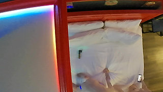 Fucking in a Bed with a Mirror!