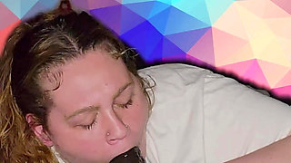 Cummed in My Stepsister's Mouth Her Dick Sucking Lips Grabbed It All