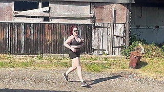 Smash Bus - Filthy Redhead Scottish Girl Gets a Good Smash