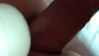 A fuck with cumshot inside her cunt