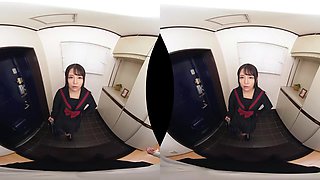 Nonoka Satou in Devilish Classmate Goes Sadistic by Teasing my Libido - SpicyVR