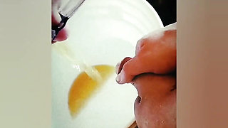 Nasty BBW Takes Mick Stabbers Piss in Her Mouth