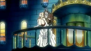 Anime chick gets jizz on her booty