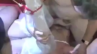 Deutscher Swinger Gangbang Creampie