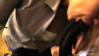 White Girl Craves Interracial Fun with a Big Black Cock