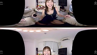 At Home Vr Part 4 - Asian Girlfriend Petite Hardcore Creampie