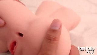 Amateur Interracial Couple Fucks Sex Doll vs Real Woman - Funny Homemade Parody