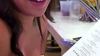 Latina Babe Malina Melendez Sucks Cock Before Sex