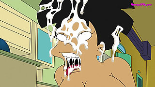 Zoidberg & Amy Classic Cartoon Movie