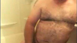 Grandpa jim stroke on webcam