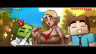 Minecraft Horny Craft (Shadik) - Part 63-64 - The Finale But Threesome By LoveSkySan69