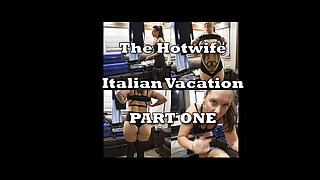 Hot Italian Wife Cheats On Vacation - Surprise Handjob For Cuck Husband
