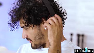 mommy encourages stepson to exercise more