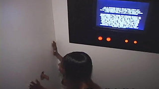Black Chick Saucer Nips Sloppy Seconds Creampie Glory Hole Cock Suck Cunt Fuck Bitch!