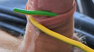 Cumshot with massager 26