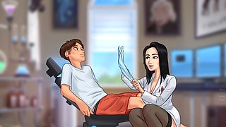 Cartoon teacher and student get it on in summertime saga with Jrbro69