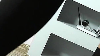 Teasing Him in Pantyhose