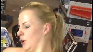 He Always Wanted to Fuck His Pretty Employee in the Workshop
