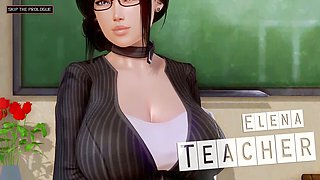 Gamer girl Loveskysan69 enjoys non-stop pleasure in manga fantasies