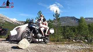 My first time sex on the motorcycle