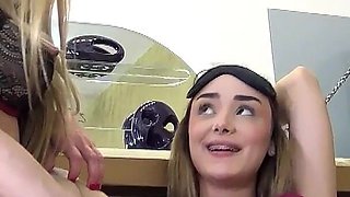 The Little Slut Screams Out Her Orgasmic Climax.