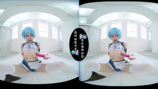 Kanna Sakura Shows Off Her Perfect Tits And Fucks Her Shaved Pussy Upskirt - Hamezo