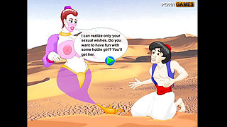 Aladdin Got Big Boobs Jinni For Giving Ultimate Pleasure