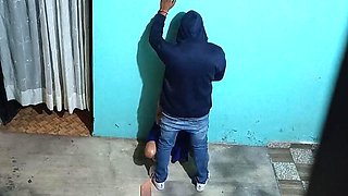 Surprising My Stepsister with the Neighbor While Cuckold Is Away