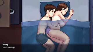 hot Bhabhi and Dever make  seen in summertime saga part 5