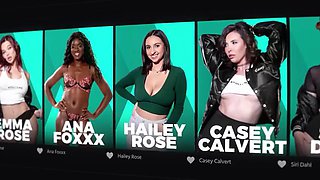 ADULT TIME - Lesbian Octavia Red Oiled Up Nuru Massage With Big Dick Client Has Her CRAVING COCK!