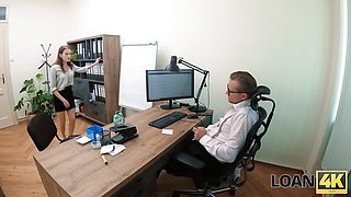 Loan4k featuring Stanley Johnson and Olivia Westsun's brunette movie