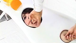 Japanese toilet girl