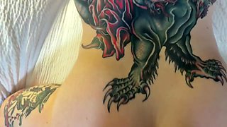 Bear Stepdaddy Fucks Hung Tattooed Bottom