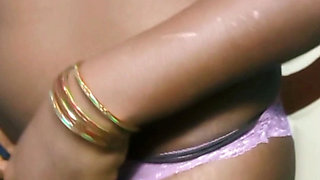 Desi Tamil MILF Renus Big Black Ass & Boobs Stripteased on Live Call for Sugar Daddy Pt 4! Indianhotwifex