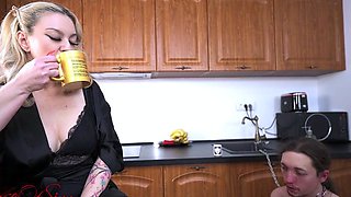 Kitchen Discipline: Mistress Lilse'S Spit, Slaps, And