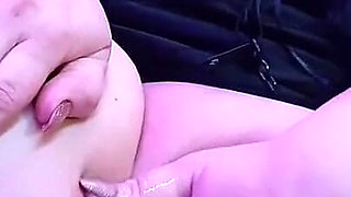 HER DILDO ORGASM IS NOT ENOUGH AND SHE CONTINUED FISTING PUSSY