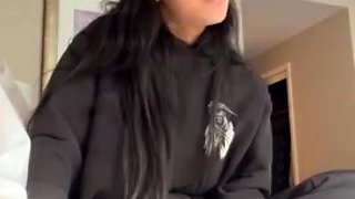 Close up cock jerking solo