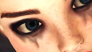 Super BDSM. Big black cock for sexy punk girl in cuffs in the prison