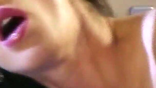 Beautiful Brunette Wife Gets Ass Fucked by Husband.