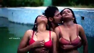 Fun in swimming pool