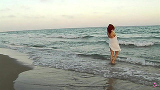Justine, a Redhead Temptress