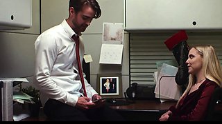 Office romance with two co workers during a Christmas party