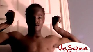 Nervous Black Twink Gets Sucked - Dee