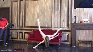 Flexible And Charming Ballerina Annett Strips For Me And My Video. Part-5
