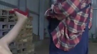 Granny wants farmer's cock