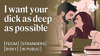 Student Fucks Famous Poet in Public - Rough Campus Sex Encounter - ASMR Audio Porn - Erotic Audio Story