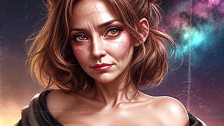 Gorgeous Polish Ai Model with Light Brown Hair